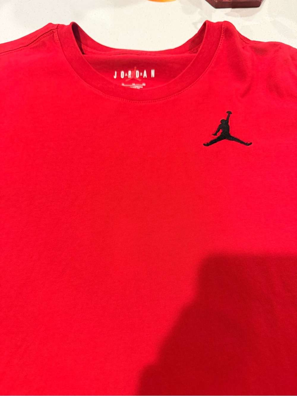 Jordan Men’s Red Crewneck T-Shirt